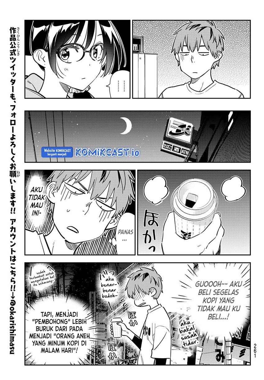 Kanojo, Okarishimasu Chapter 282 Gambar 14